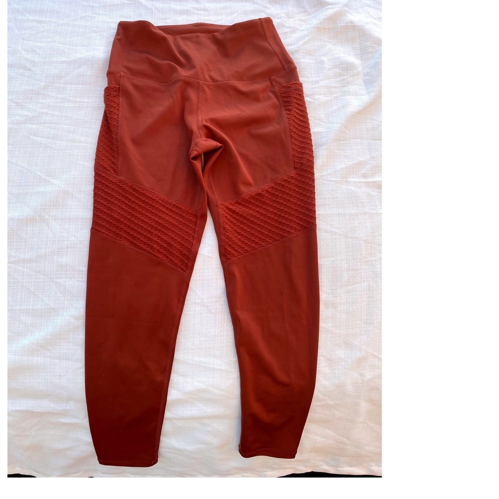 LegEnd High Waist Leggings Slimming Textured Panels Athletic‎ Yoga Pants Small